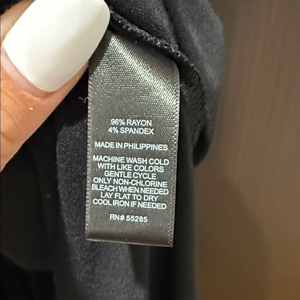 Express Black High Low Dress - Picture 4 of 6